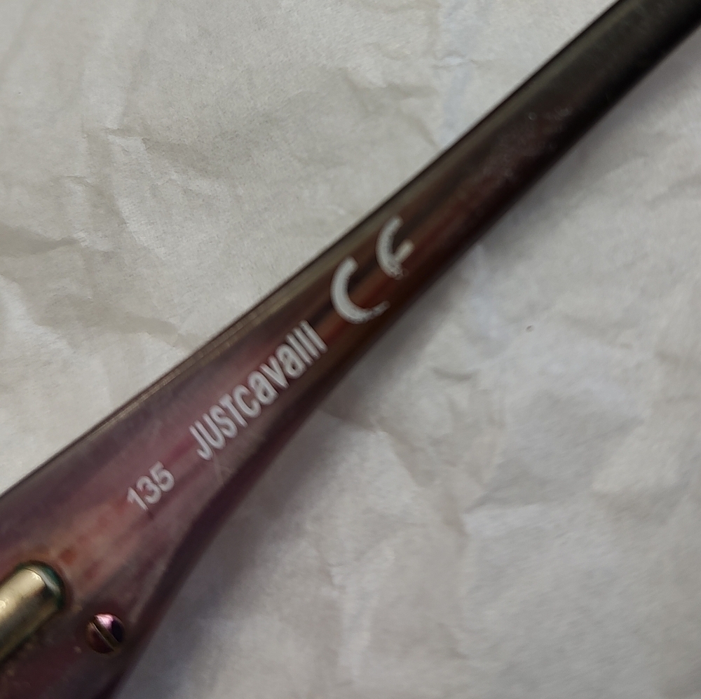 Just Cavalli (Robert Cavalli) Italy Purple Pres.  Plastic Eyeglasses (Frames) - Picture 8 of 12